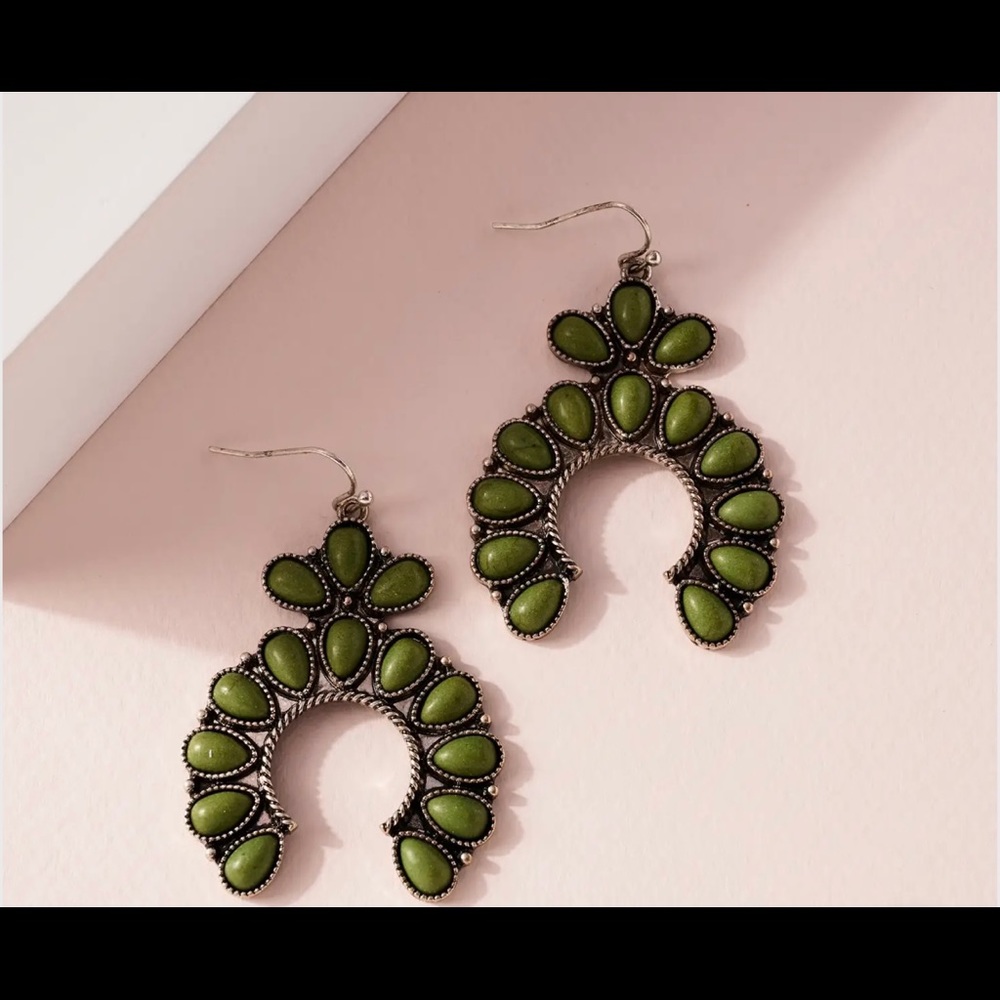 olive earrings